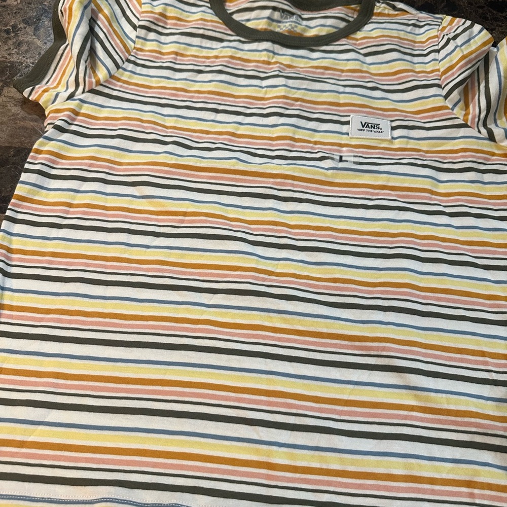 Brand new large juniors vans shirt